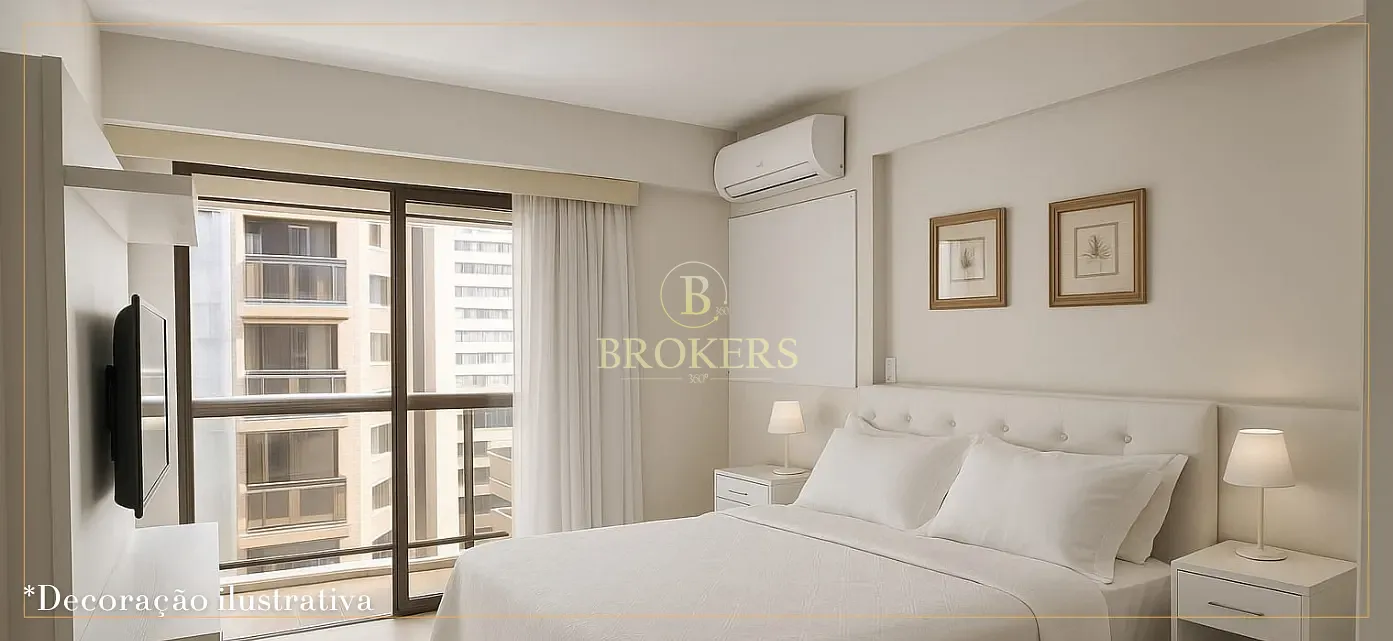 Apartamento vista mar para locação, Ipanema, Varanda, 2 quartos / 1 suíte - 2 vagas - 90m²