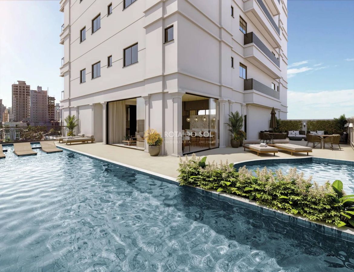 Province di Trento Apartamento com 2 Suítes e 2 Vagas Perequê