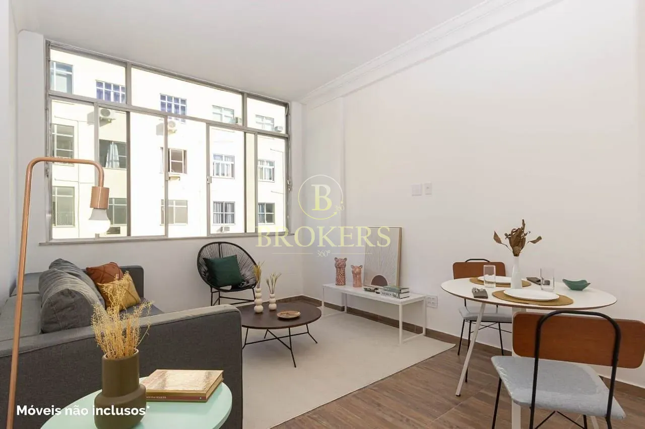 Apartamento à Venda, Laranjeiras, Sala, 2 quartos, 1 banheiro social, 1 vaga - 93 m² - Rio de Janei — foto 3