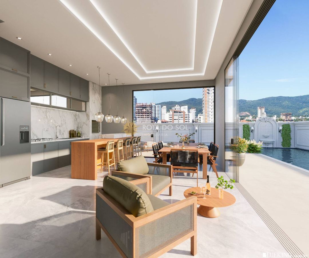 Province di Trento Apartamento com 2 Suítes e 2 Vagas Perequê