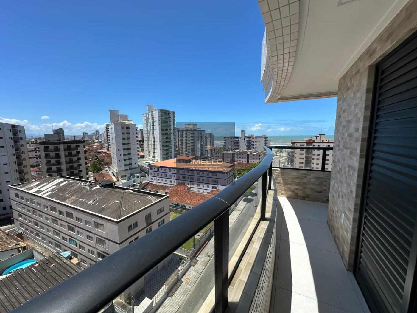 Apartamento para Venda em Praia Grande, Caiçara, 2 dormitórios, 1 suíte, 1 banheiro, 1 vaga