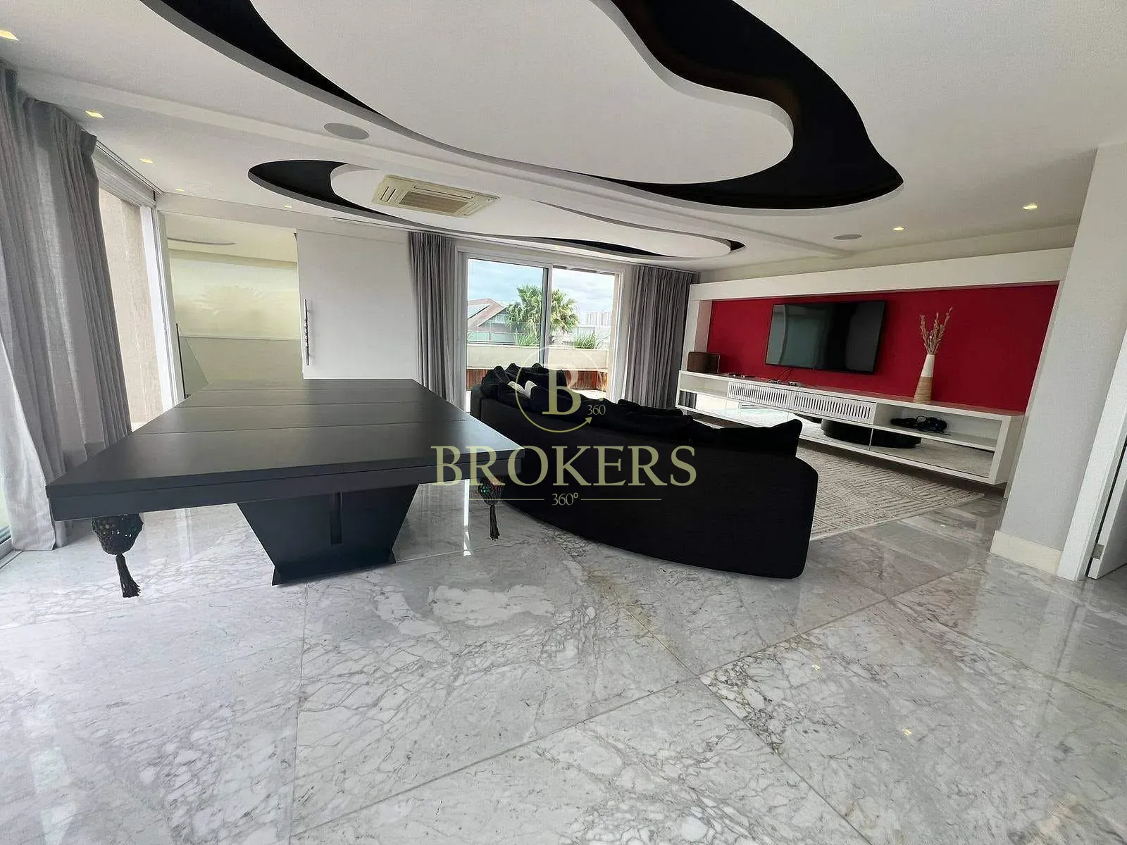 Luxo e sofisticação no Alphaville: Casa triplex mobiliada com 6 suítes, SPA e campo de futebol priv — foto 21