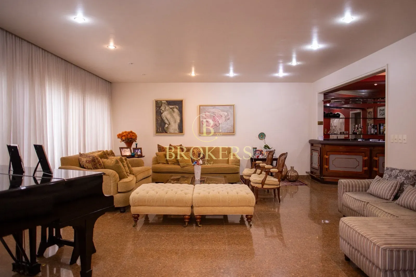 Cobertura duplex exclusivo de 426m² á venda entre ipanema e copacabana com vista parcial mar e plan — foto 3