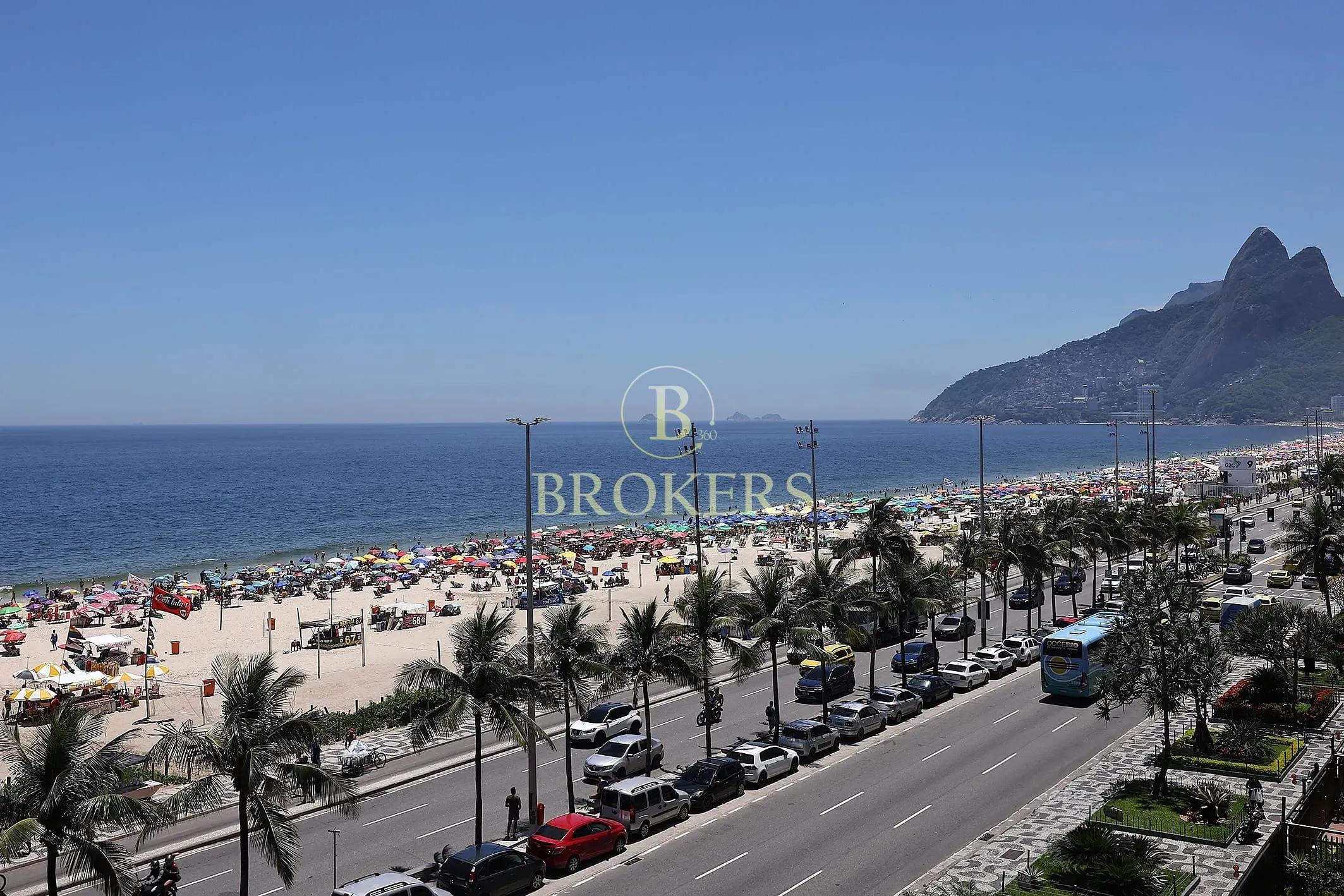 Apartamento à venda, Avenida Vieira Souto - Ipanema. Varanda com vista mar, varanda, salão, 3 quart — foto 3
