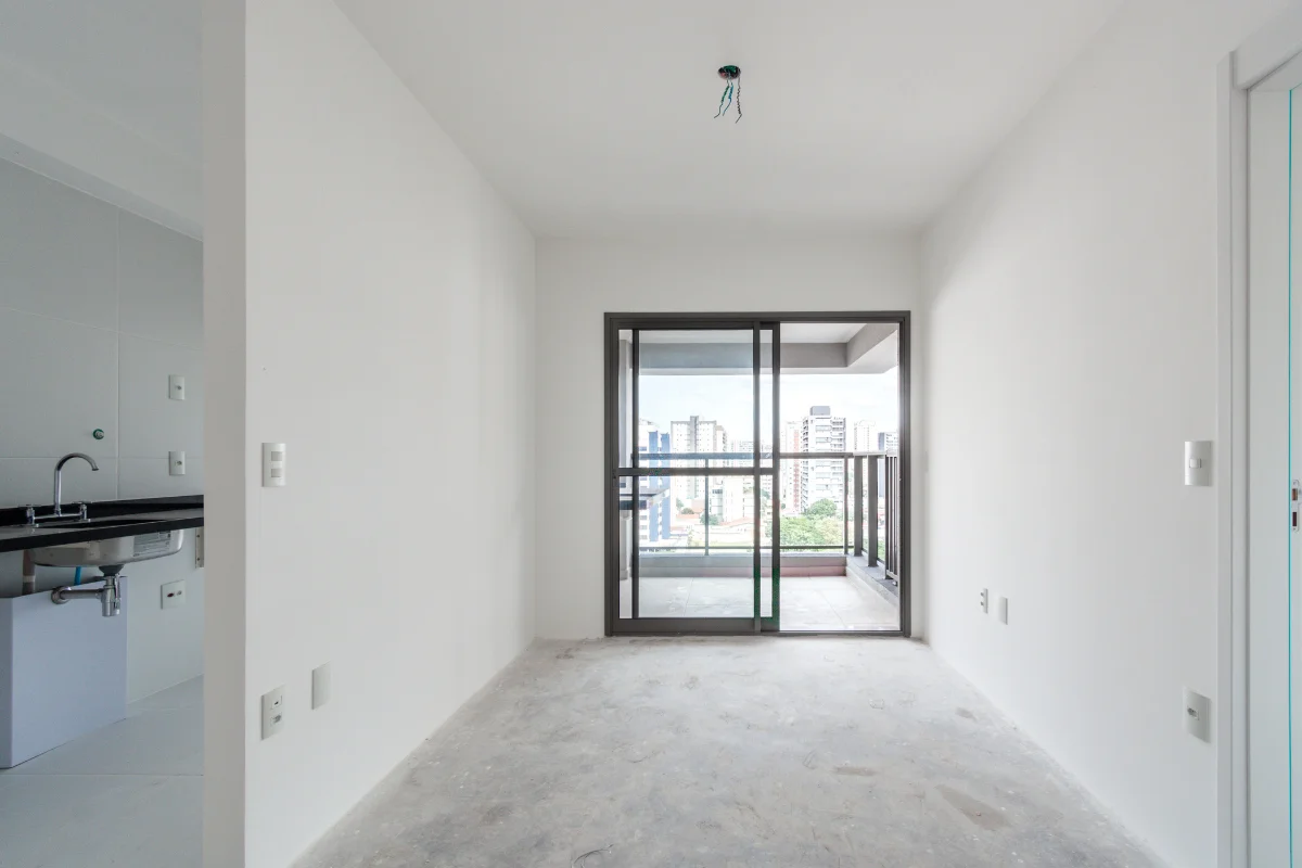Apartamento 50 m² | 1 dormitório (suíte) | 350 m do metrô Santa Cruz