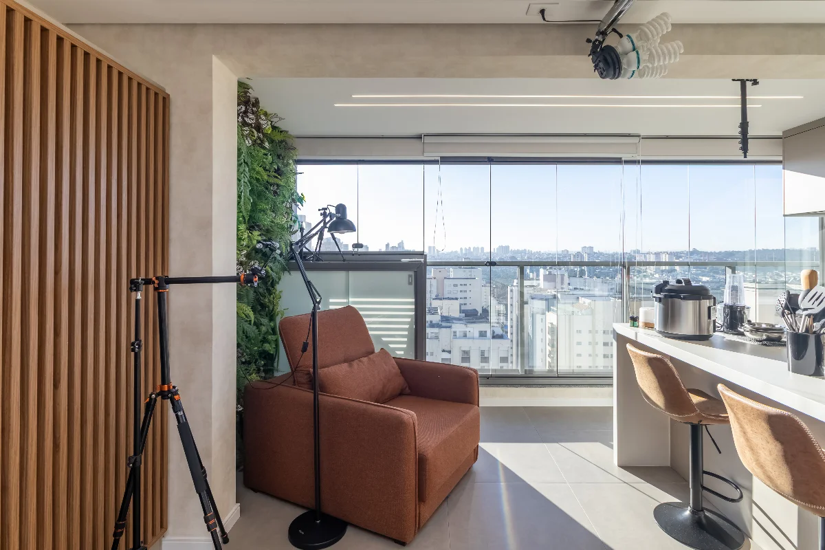 Studio de 37 m² próximo ao metrô com vaga e lazer completo