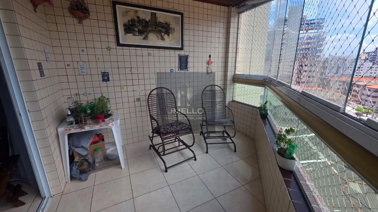 Apartamento para Venda em Praia Grande, Guilhermina, 2 dormitórios, 1 suíte, 1 banheiro, 1 vaga