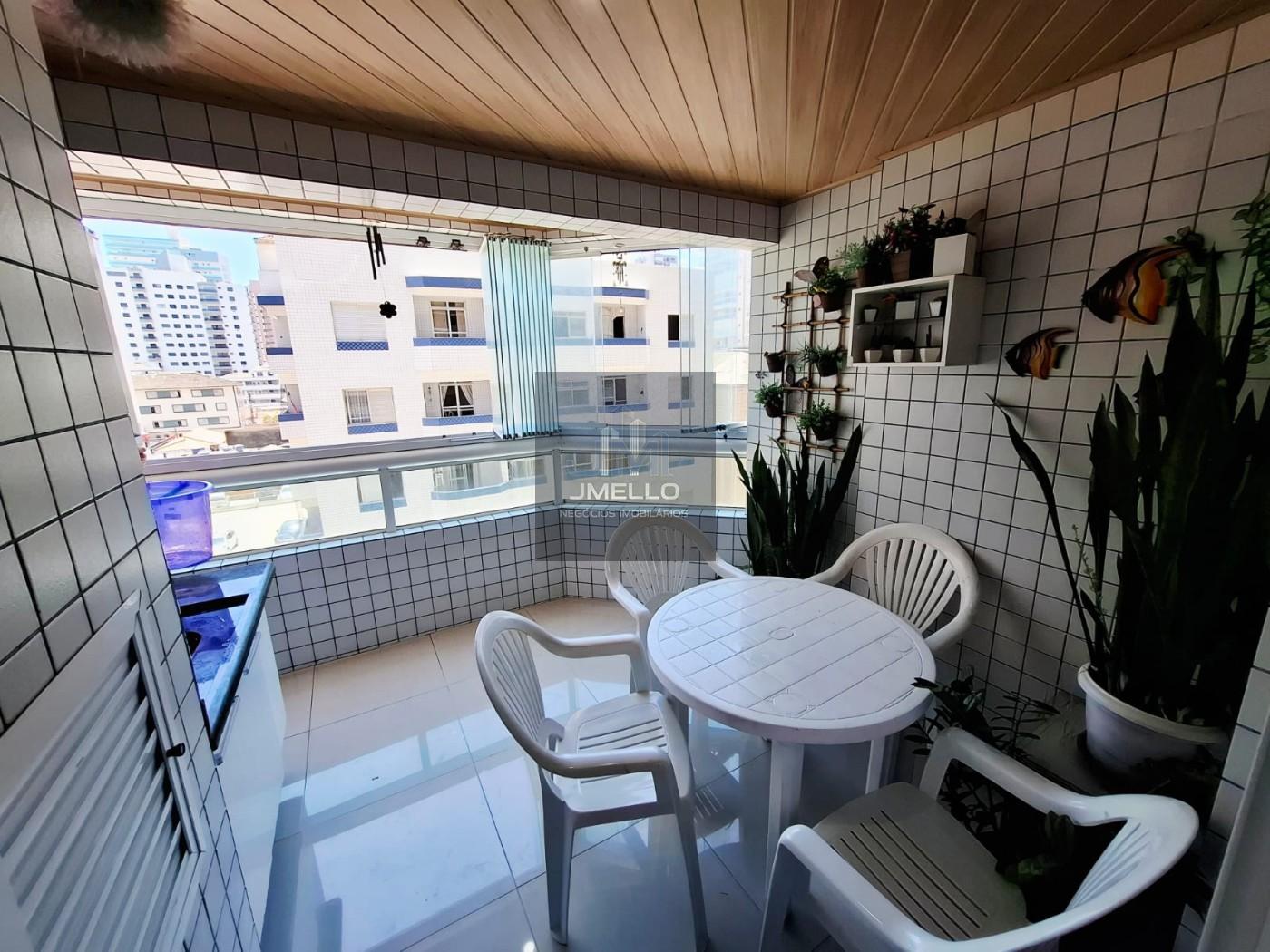 Apartamento para Venda em Praia Grande, Guilhermina, 2 dormitórios, 1 suíte, 1 banheiro, 1 vaga
