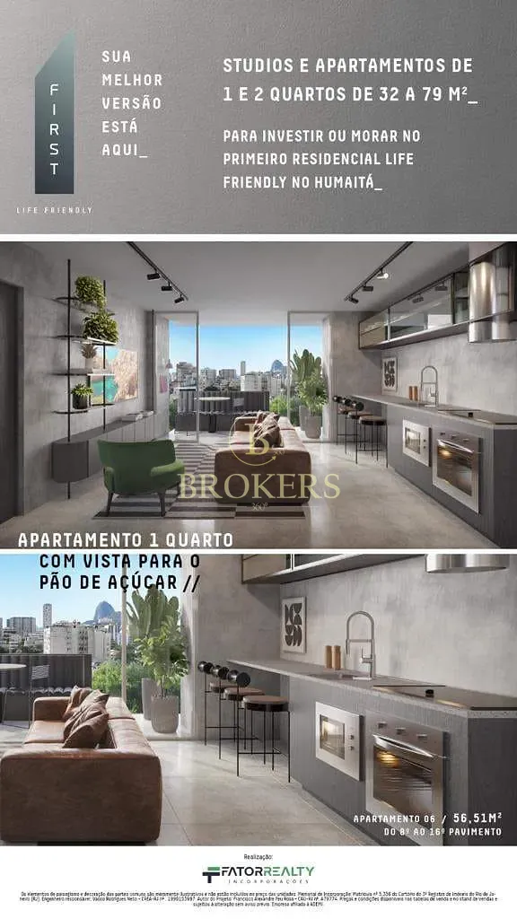 Loft à venda, Humaitá, Rio de Janeiro, RJ — foto 14