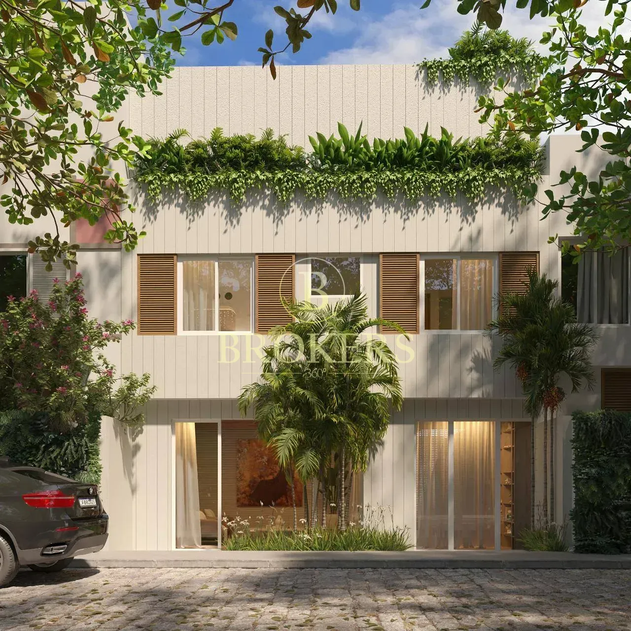 Casa triplex em condomínio privativo a venda no Jardim Botânico! Totalmente modernizada com piscina