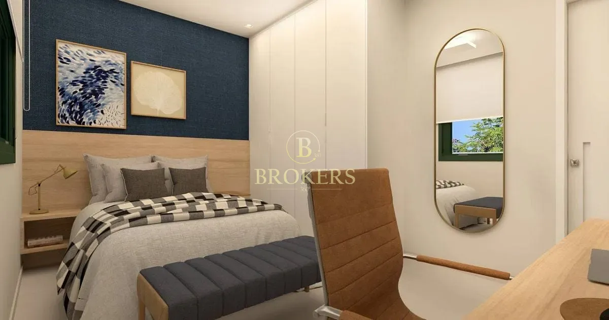 SALA QUARTO EM COPACABANA - BAIRRO PEIXOTO - PRONTO PARA ENTRAR E MORAR - 36 M² — foto 5