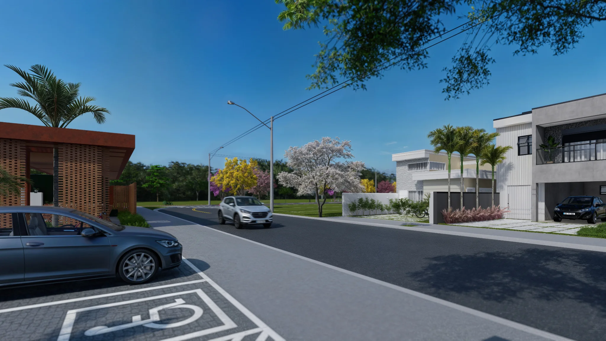 Terrenos à venda a partir de 200 m² no Condomínio Quinta das Palmeiras em Pindamonhangaba/SP.