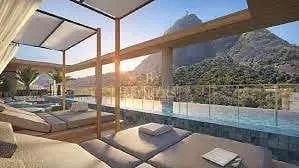 Primeira locação! Sofisticação e vista icônica no humaitá: apartmamento à  venda  de 3 quartos com — foto 46