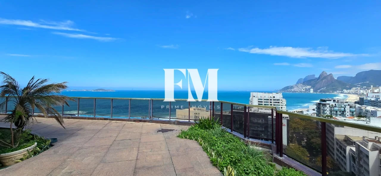 Cobertura única e exclusiva com 850 m². Vista panorâmica da praia de Ipanema e o Arpoador. - foto 47