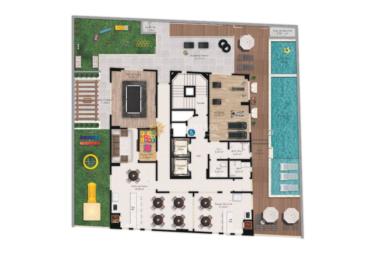 Vancouver Coast apartamento com 2 suítes e 1 vaga em Perequê Porto Belo — foto 13