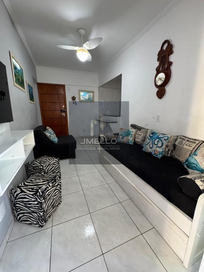 Apartamento para Venda em Praia Grande, Guilhermina, 1 dormitório, 1 banheiro, 1 vaga