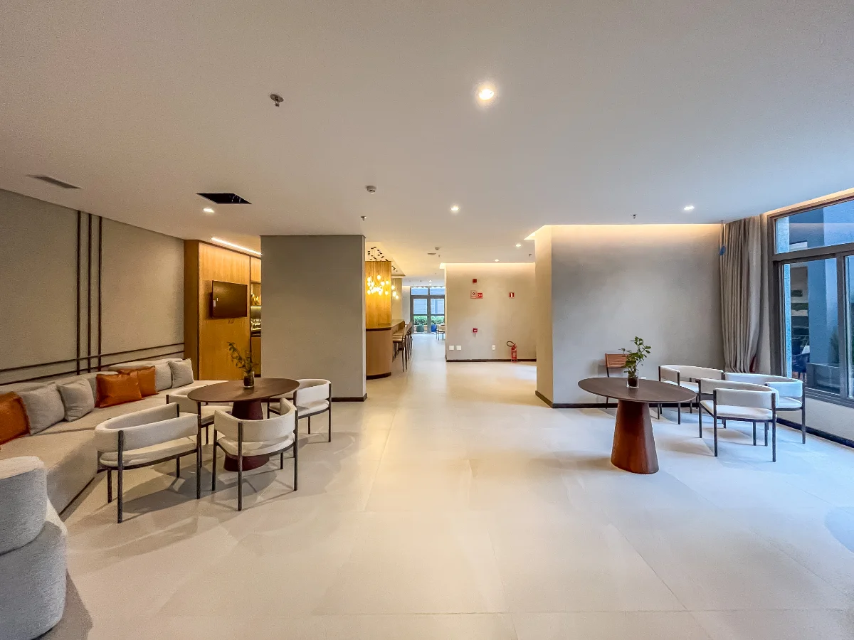 Apartamento 51 m² | 1 dormitório (suíte) | 350 m do metrô Santa Cruz