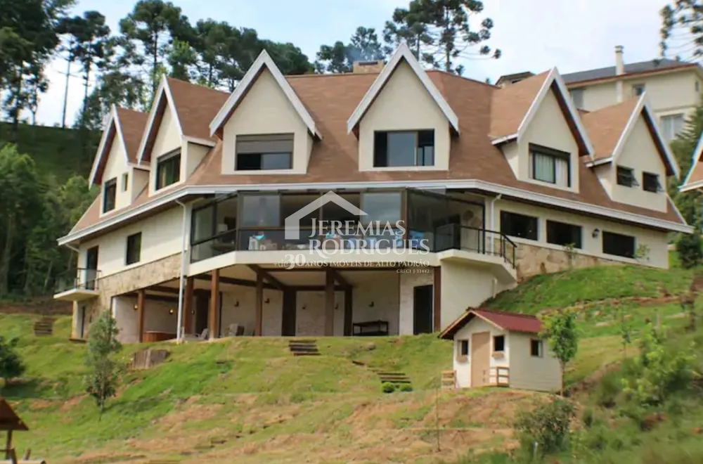 Casa com 6 suítes, 550 m² - Condomínio Pedra do Fogo - Campos do Jordão/SP