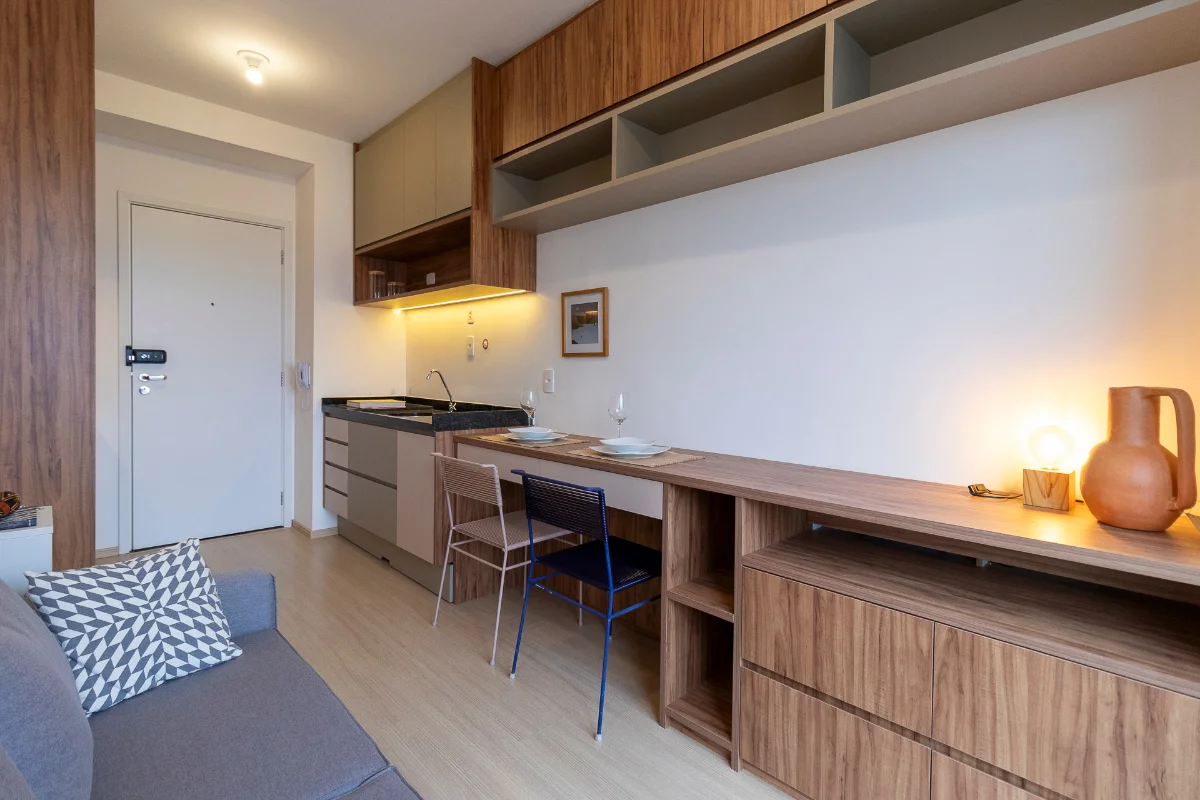 Apartamento em Mirandópolis próximo ao Metrô Praça da Árvore
