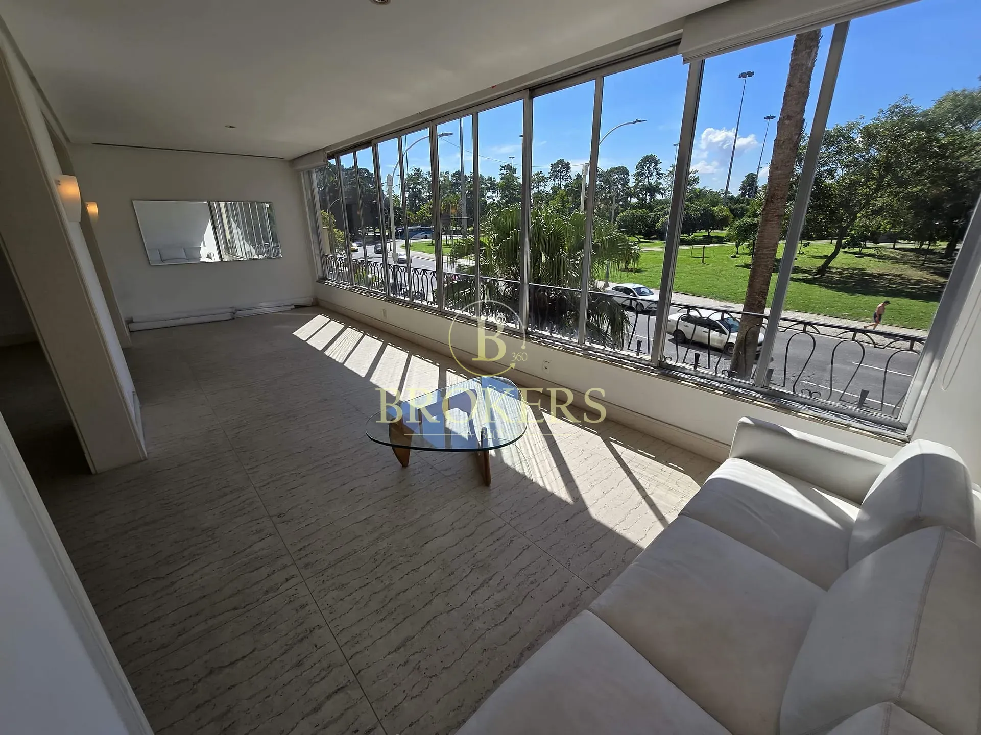 Apartamento garden à venda, Praia do Flamengo, varanda interna, salão em múltiplos ambientes, 3 qua