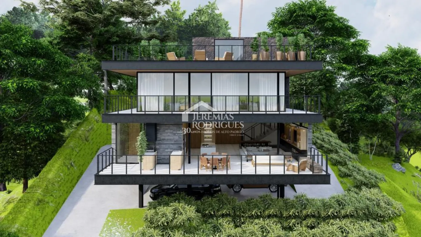 Terreno à venda com 1.008 m² no Condomínio Ecológico 2 em Campos do Jordão/SP.