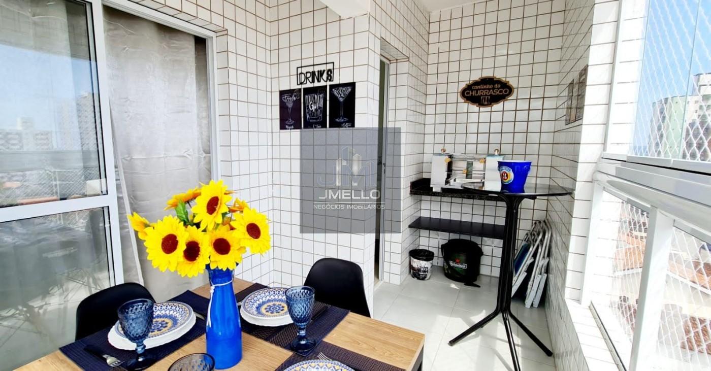 Apartamento para Venda em Praia Grande, Maracana, 1 dormitório, 1 banheiro, 1 vaga