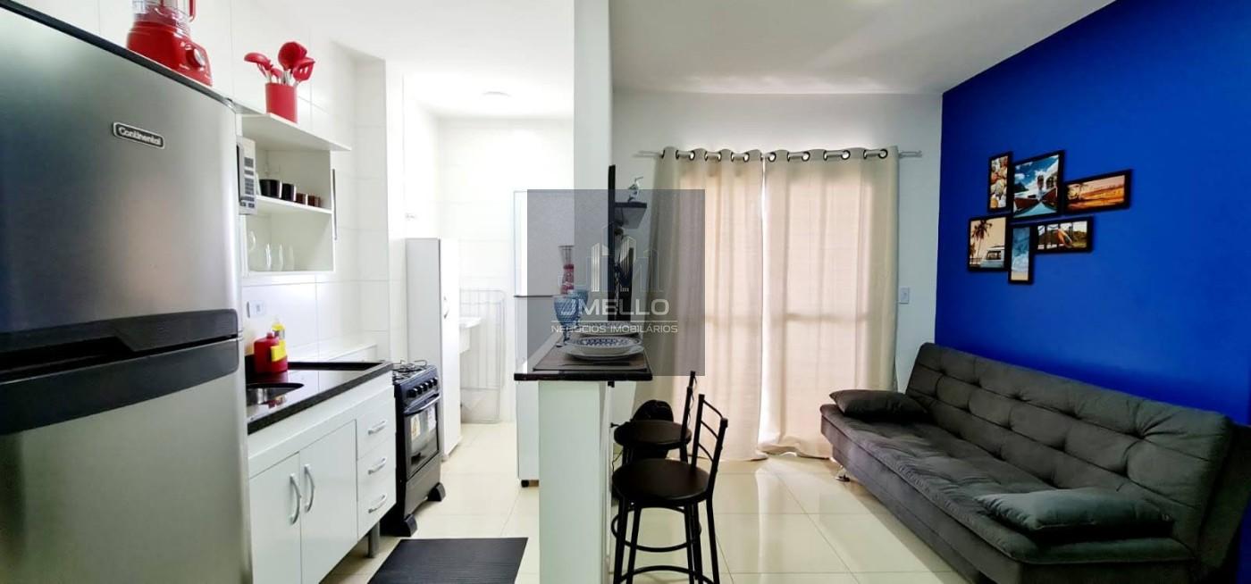 Apartamento para Venda em Praia Grande, Maracana, 1 dormitório, 1 banheiro, 1 vaga