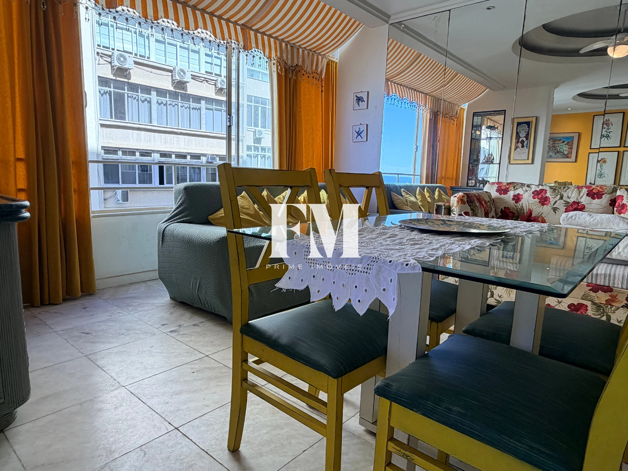 Apartamento de 1 suite à venda com vista mar exclusiva a 50m da areia em Copacabana com potencial i - foto 8