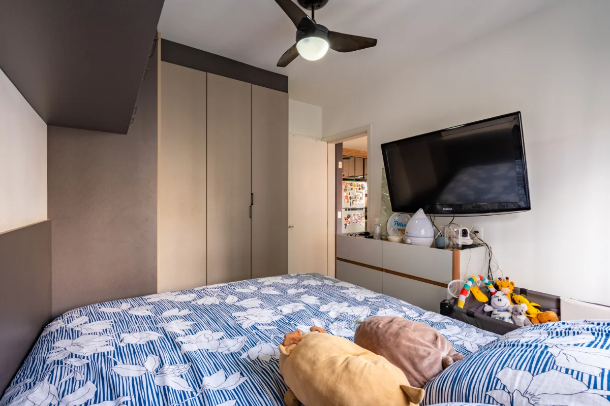 Studio mobiliado 43 m² | 700 m do metrô Praça da Árvore