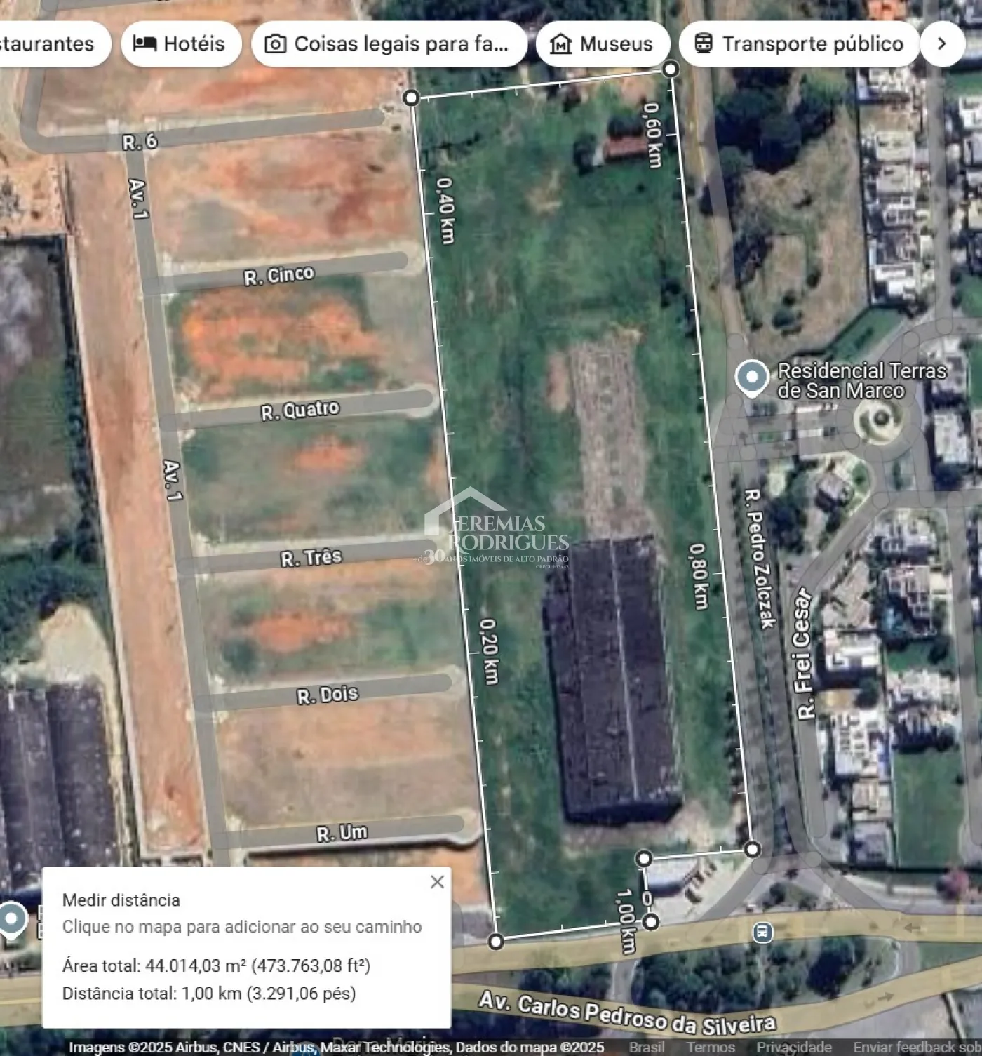 Excelente área comercial ou industrial para BTS para locação no bairro Bonfim em Taubaté/SP