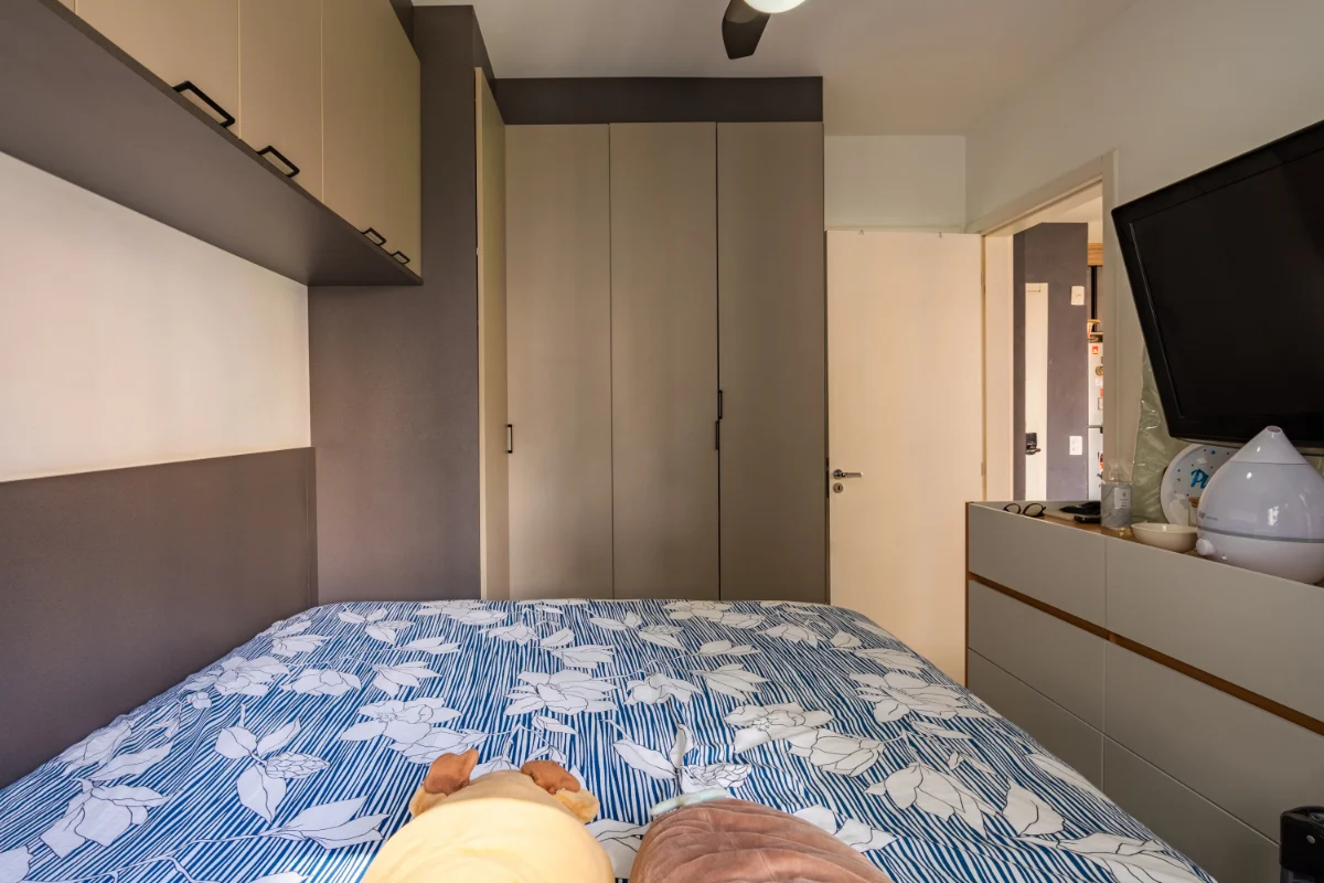 Studio mobiliado 43 m² | 700 m do metrô Praça da Árvore