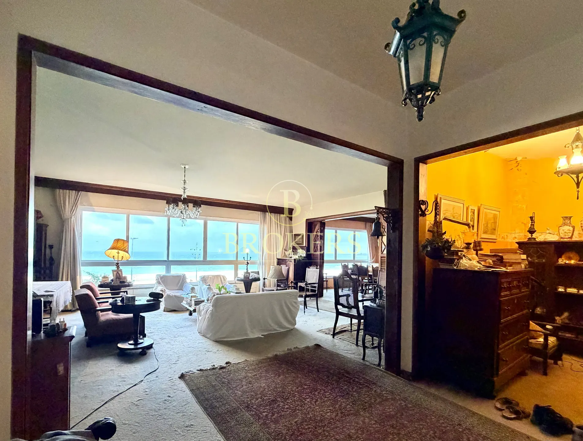 Apartamento frente para praia alto padrão à venda - joia bruta de 4 quartos com vista eterna privil — foto 5