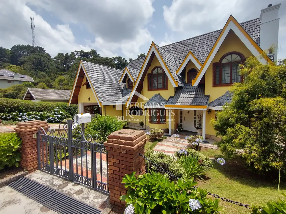 Casa com 4 dormitórios, 380 m² - Condomínio Jardim Véu da Noiva - Campos do Jordão/SP