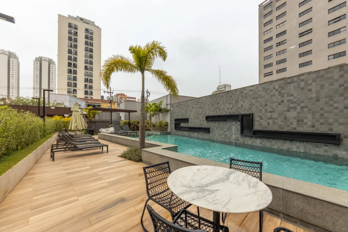 Studio 29 m² | 500 m do metrô Ana Rosa