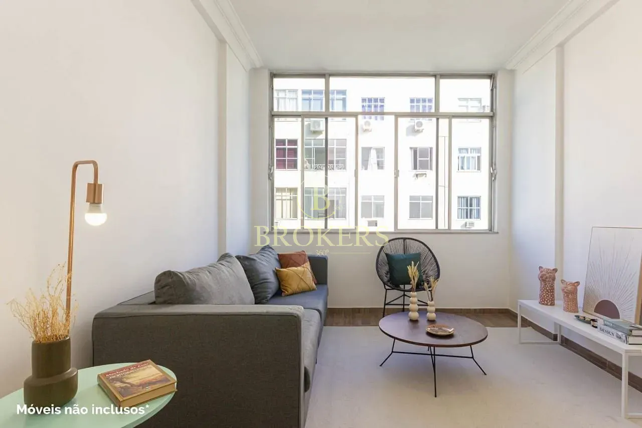 Apartamento à Venda, Laranjeiras, Sala, 2 quartos, 1 banheiro social, 1 vaga - 93 m² - Rio de Janei — foto 2