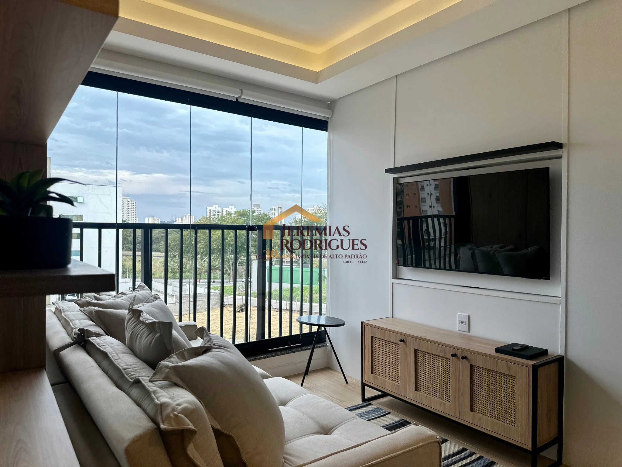 Loft mobiliado para locação no Condomínio Spot Residences em Taubaté/SP. — foto 3