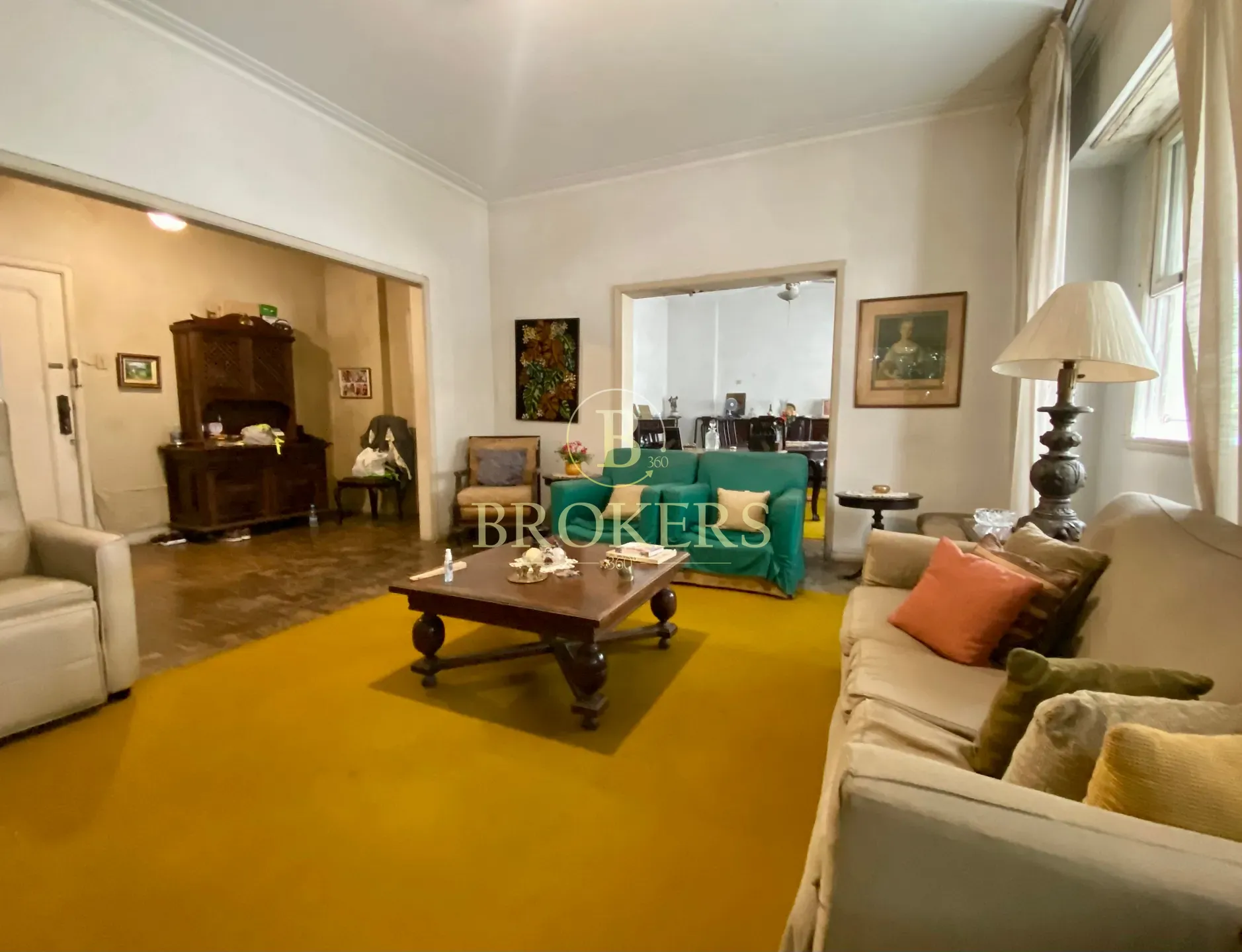 Imponente apartamento  com 240m², Sala em 2 ambientes, 4 quartos, localização estratégica a passos — foto 4