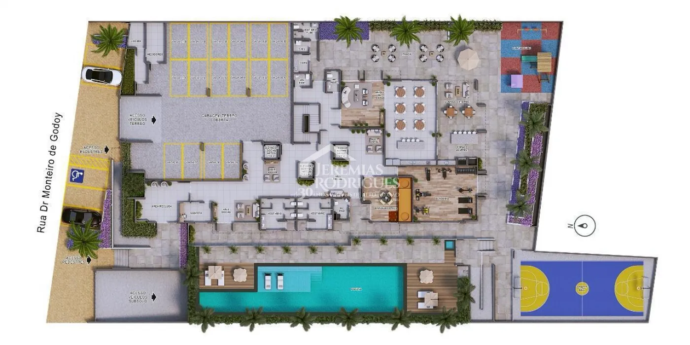 Apartamentos em construção à venda, a partir de 160 m² no Edifício Princesa Leopoldina, em Pindamonhangaba/SP.