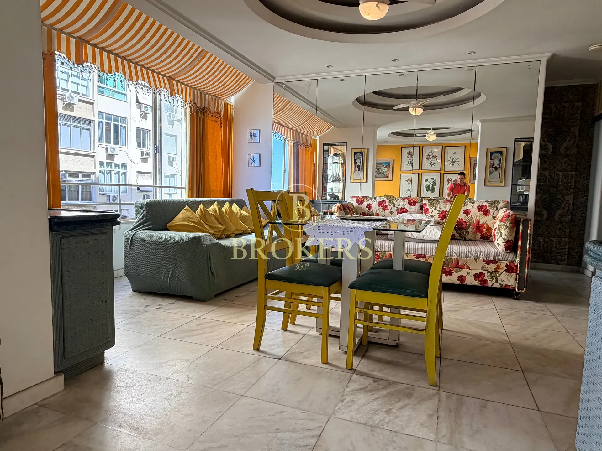 Apartamento de 1 suite à venda com vista mar exclusiva a 50m da areia em Copacabana com potencial i — foto 8