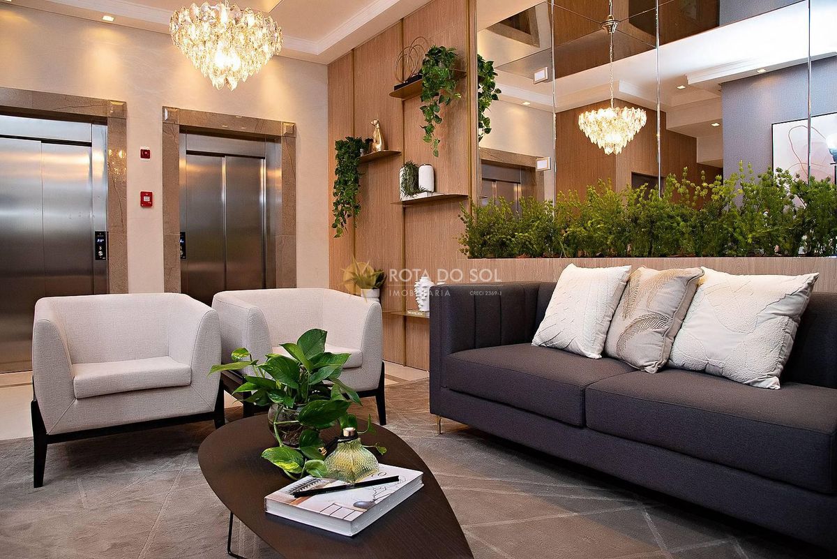 Villeneuve apartamento com 2 quartos e 1 vaga em Itapema