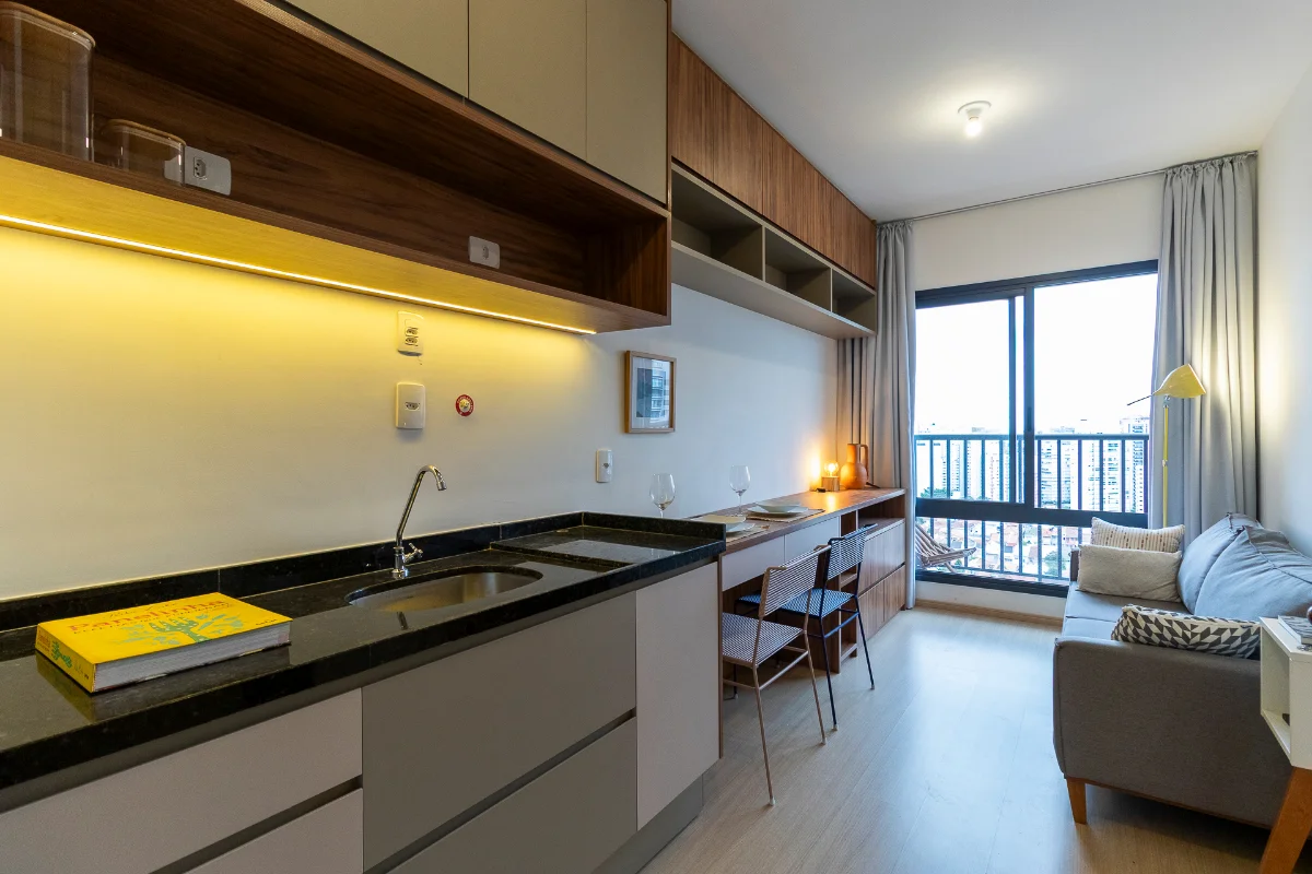 Apartamento em Mirandópolis próximo ao Metrô Praça da Árvore