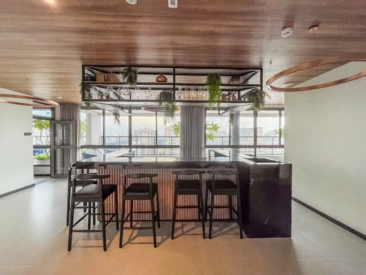 Studio 29 m² | 350 m do metrô Santa Cruz