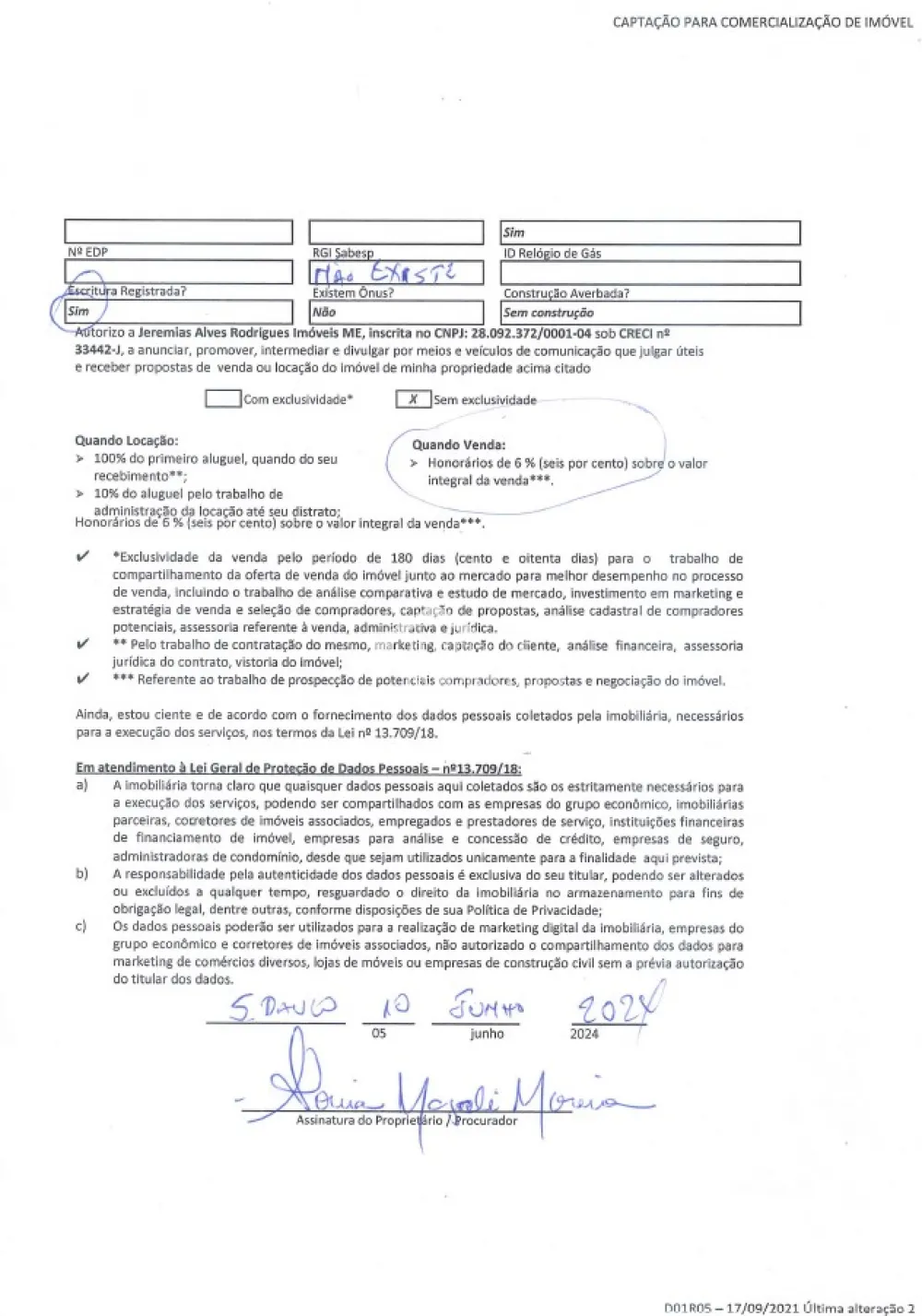 Terreno com 1300 m² - Jardim Paulista - Taubaté/SP