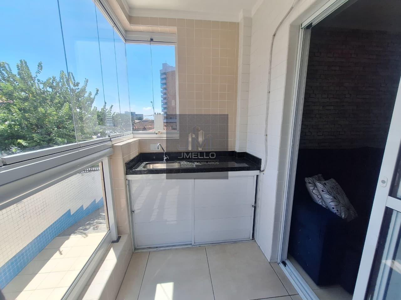 Apartamento para Venda em Praia Grande, Guilhermina, 2 dormitórios, 1 suíte, 1 banheiro, 1 vaga