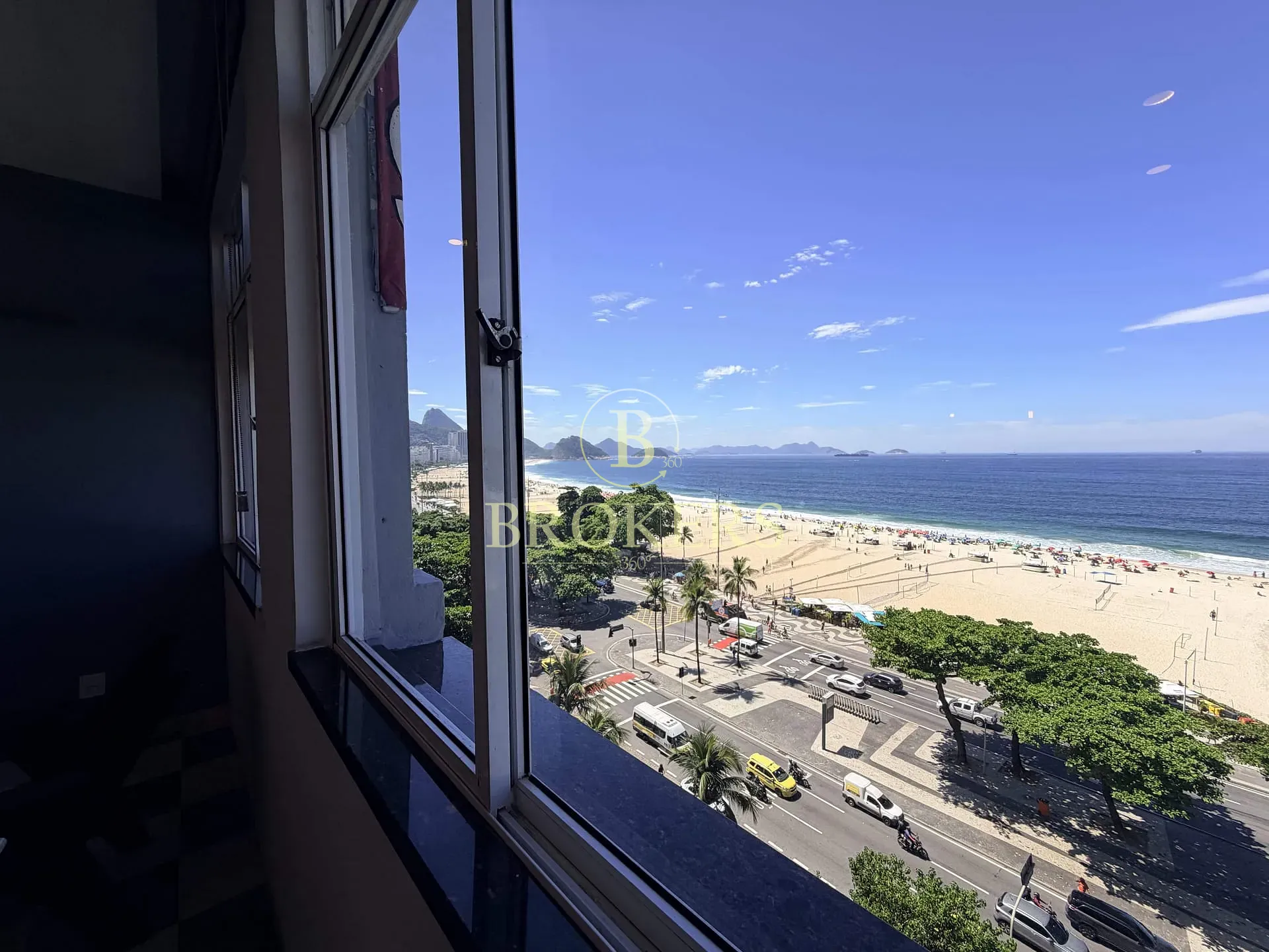 Frente mar em Copacabana: apartamento à venda de 2 quartos, andar alto com vista panorâmica, alto p — foto 12