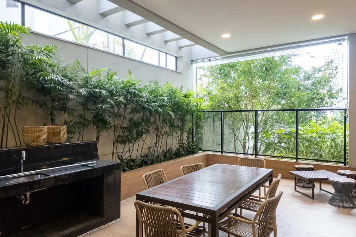Studio mobiliado 43 m² | 700 m do metrô Praça da Árvore