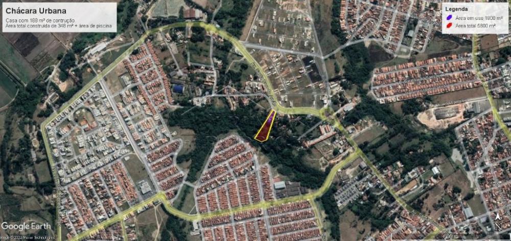 Chácara à venda com com 3 suítes no bairro Areão em Taubaté/SP. 