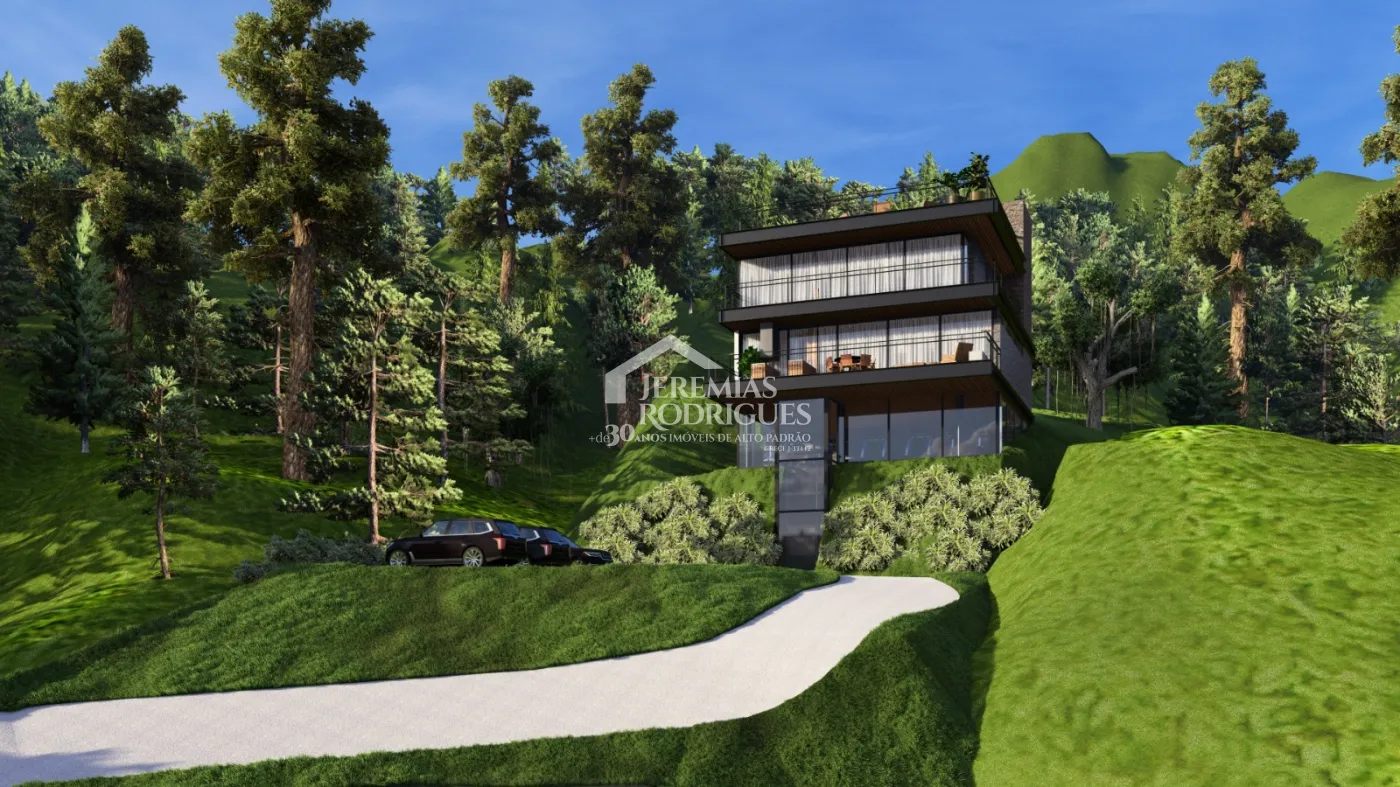 Terreno à venda com 1.008 m² no Condomínio Ecológico 2 em Campos do Jordão/SP.