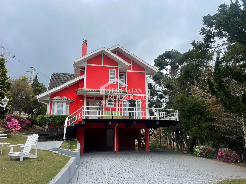 Casa com 6 dormitórios, 362 m² - Condomínio Iporanga, em Campos do Jordão/SP.