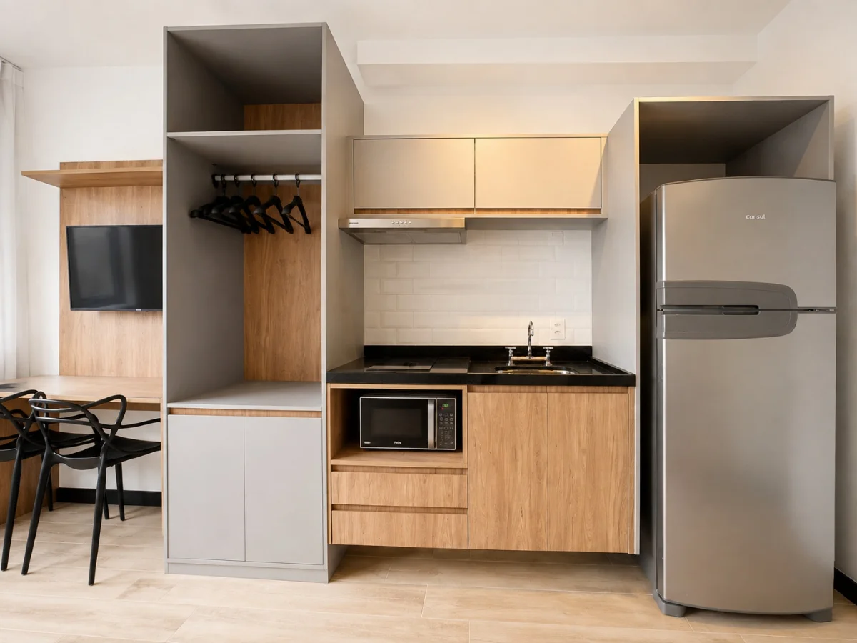 Studio na Vila Mariana com Academia e Pet Friendly — foto 11